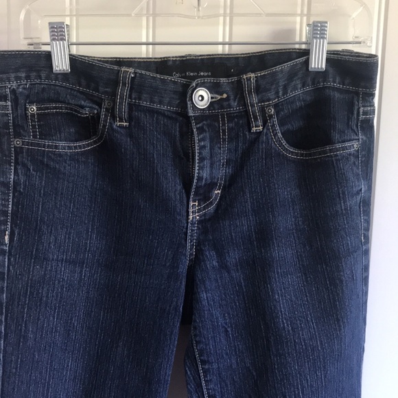 3/$30 Calvin Klein Flare jeans size 4 32” - Picture 2 of 5